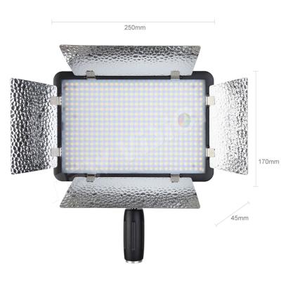 China Godox LED500LRC 3300K-5600K LED Lamp Panel Flashing Video Continuous Light Reflector And Outdoor for sale