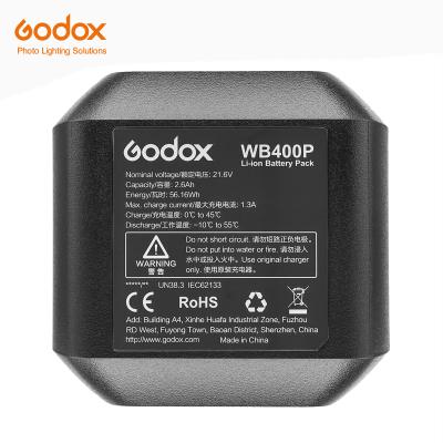 China Take Images Godox AD400PRO WB400P Li-ion Battery External Flash Light Camera Lamp Power Battery Holder for sale