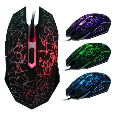 China 3D Best Sale Promotional Price 1600 DPI Wired Gaming Mouse For Computer For Apple Laptop for sale