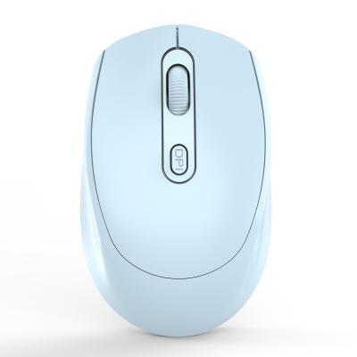 China Mini Macaron Color New 2.4G Mini Silent Rechargeable Computer Mouse Ultrathin 1600DPI RGB Adjustable Wireless PC Customize for sale