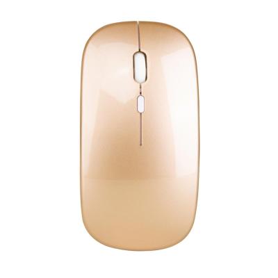 China Best Selling Slim Mini Slim Rechargeable Wireless Mouse 2.4Ghz Computer Mouse 1600 DPI RGB Optical Adjustable Gaming Mouse for sale