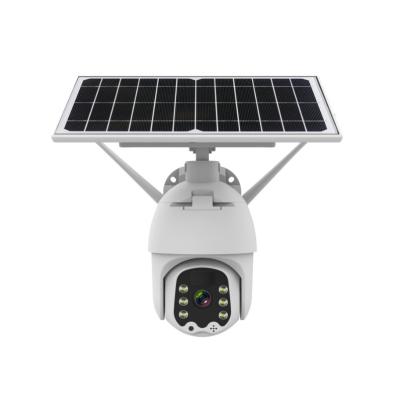 China Human Motion Tracking Camera Surveillance IP66 cctv wifi 1080P wireless waterproof IP PTZ solar home security camera for sale