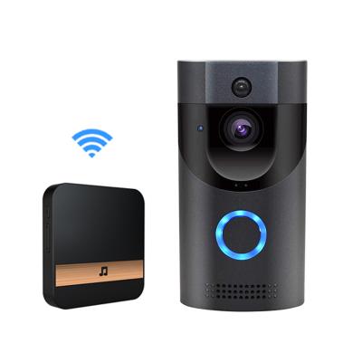 China Smart wireless night vision doorbell tuya security 720p video intercom wifi ring camera doorbell for sale