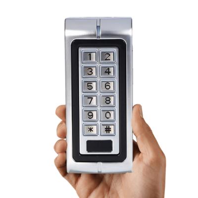 China Waterproof / Waterproof Explosion-proof Flat Unlocking Metal Keypad RFID Reader Door Access Control System for sale