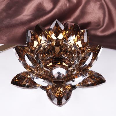 China Home decoration Lotus candle holder candle light holder home decoration candle holder ornaments can be used for home decoration and gifts for sale