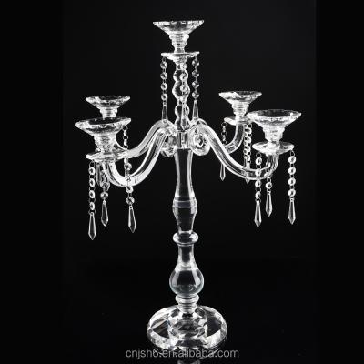 China European-style crystal wedding gift exquisite craft candle holder crystal supplies for sale