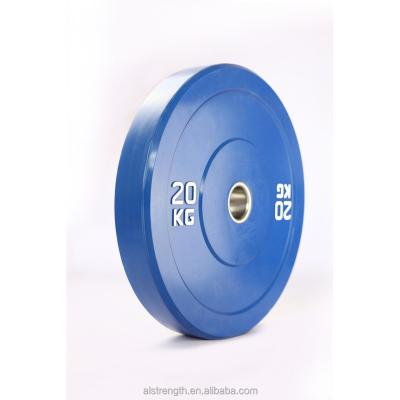 China Durable Colorful Rubber Plates Weight Lifting Plates Bumper Plates For Fitness Training for sale