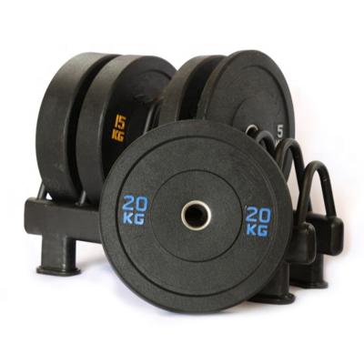 China Durable /Noiseless/Easy Care New Design Economics Rubber Breaded Rubber Bumper Plate For Weightlifting for sale