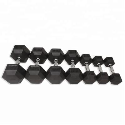 China Home Use Round Dumbbells Hex Dumbbell Set And Bumper Plates for sale