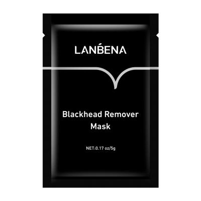 China LANBENA Blackhead Remover Chin Nose Mask Painless Black Bamboo Charcoal Release Skin Damage Off Mask Face Acne Treatment Control Skin Care for sale