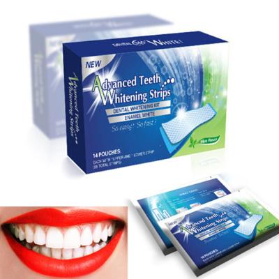 China 7Pairs/Pack of 14Pcs/7Pair Gel White Teeth Whitening Strips Oral Hygiene Teeth Bleaching DES Dent Whitening Teeth Dental Kit for sale