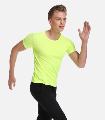 China Shanghai Best Selling 140GSM 2023 Cool Dry Mesh Fabric T-shirt Factory X XL 2XL Various Color QUICK DRY for sale