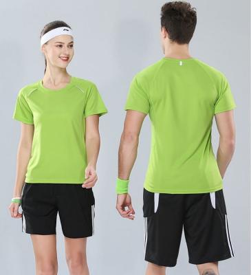 China Custom Wholesale QUICK DRY Sports T-shirt Workout T-shirts Round Neck Men's T-shirt for sale