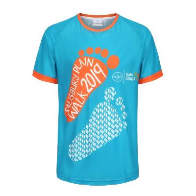 China 2023 Sales Shanghai Factory X XL 2XL best various color customized sublimation T-shirt 160gsm polyester mesh fabric from Shanghai factory X XL 2XL for sale