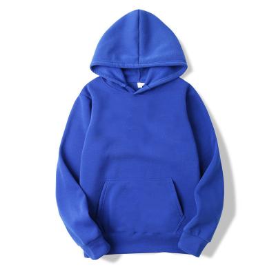 China Custom Style Hoodies Street Pullover Cotton Drop Shoulder Anti-wrinkle Cotton Factory Pure Heavy Oversized Plain Colors Men Hoodies for sale