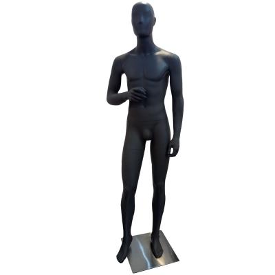 China Others Full Body Muscle Shiny Shiny Silver Male And Female Mannequin Sports Clothing Display for sale