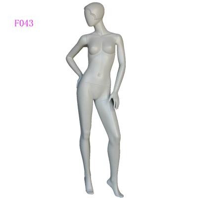 China Other Type Full Body Fashion Life Size Mannequins Stand Female Mannequin Fiberglass Head Window Display for sale