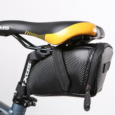 China Travel Bike Bag Customized Bicycle Under Seat Pocket Bike Saddle Bag Recycling Accessories Stuck Pack Waterproof Bicycle Bag for sale