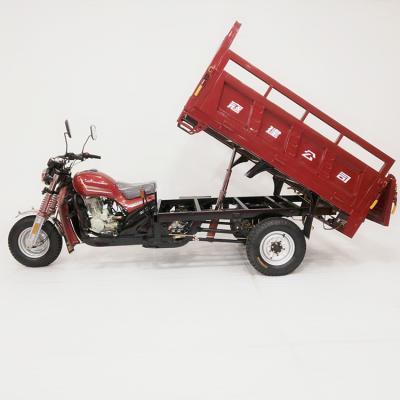 China Cargo Motorcycle 3 Wheel Gasoline Hydraulic Dumping Tricycle Manufacturer 10 Years for sale