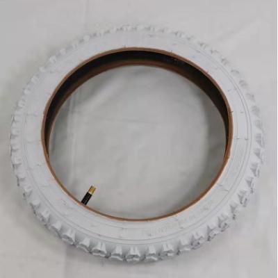 China Kids Bikes High Quality White Bicycle Tire 14x2.125 Colored Tires Tires For Kids Bike for sale