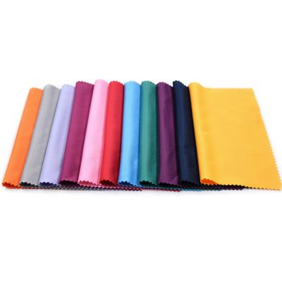 China Stock Multi Color Size Premium Microfiber Glasses Eye Viable Wiping Cloth for sale