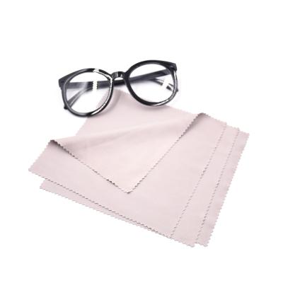 China Colorful Funny Glass Microfiber Sunglasses Cleaning Cloth Polyester Reading Glasses Wiping Cloth for sale