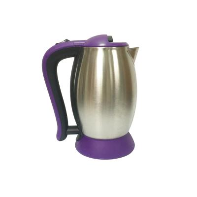 China 360 Stainless Steel Rotating Electric Water Kettle OEM Base 2.5L Electric Kettle Enameled Steel Electric Kettle for sale