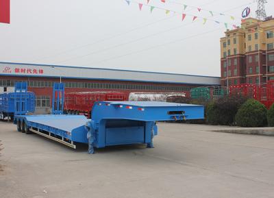 China Heavy Mechanical Suspension Three-Line Six-Axle Lowbed Trailer for Large Machinery for sale