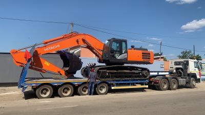 中国 拡張式掘削機 液圧式 自律式 風/風車 タービン ブレード アダプター 塔 輸送 低床トラック 半トレーラー 販売のため