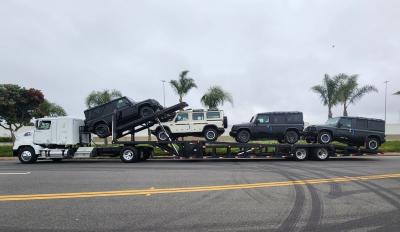 China Transporter Dolly Semi Trailer Hauler Truck Trailer Car Carrier with Double Deck Carrier for sale