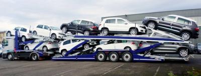 China Customization and 2 Floors Car Carrier SUV Transport Semi Trailer for Transportation for sale