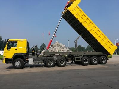 China 3 Axles Rear Dump Tipper Truck Trailer 40-100tons Trailer Tipper Trailer Dump Trailers for sale