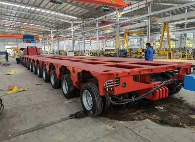 China Modulaire vrachtwagen voor zware uitrusting met 51,9 ton zware mechanische ophanging Te koop