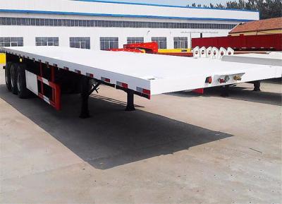 China 40 voet platbed Container Transport Truck Semi-trailer met relais klep Wabco AND9400 Te koop