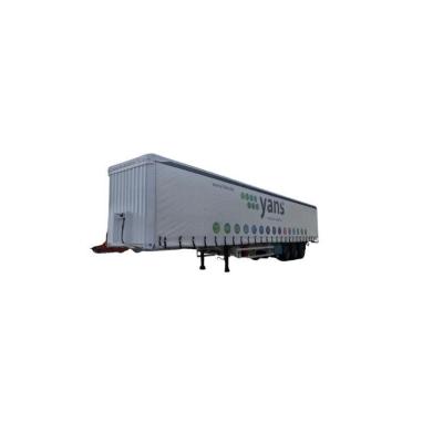 China Truck Trailer Cargo Transport Curtain Side Semi-Trailer for Heavy Duty Transportation for sale