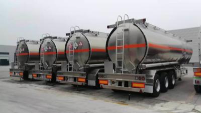 China Customized 3/4 Axles Oil Tanker Fuel Tank Trailer 40-50L for Heavy Mechanical Suspension for sale