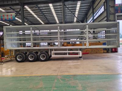 China BPW Axle Fence Van Box Trailer Side Curtain Cargo Semi-Trailer 24hour Online Service for sale