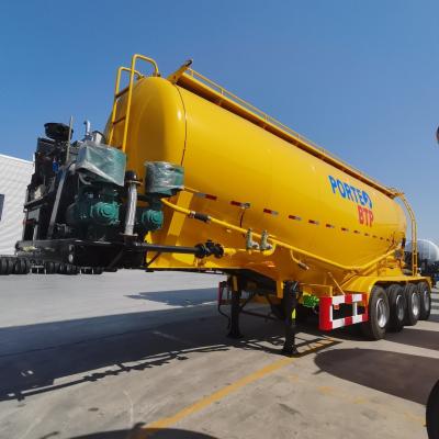 China Jost Kingpin Mehl-/Pulvermaterial Transportbehälter/Tanker Schwerlastlastwagen Halbanhänger zu verkaufen