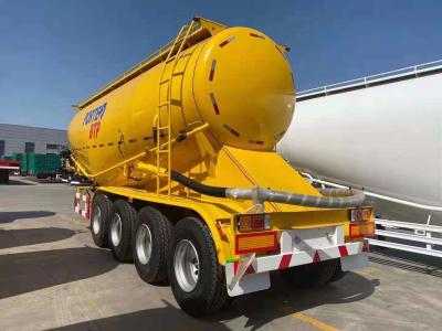 China 60 Tonnen ABS Trockensement/Fliegende Asche/Silo-Transportbehälter/Tanker-Anhänger mit ABS-System zu verkaufen