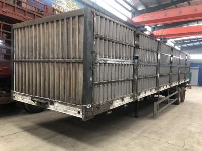 China AND9400XXY Heavy-Duty Flatbed Trailer Box Semi Trailer for Industrial Applications for sale