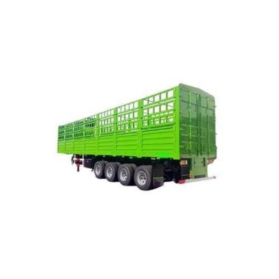 China ABS antiblokkerend remsysteem Zijdelingse lading Container Transport Platbed Semi-trailer Te koop