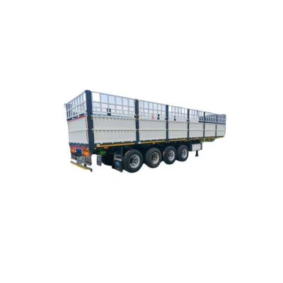 China 80t Air Suspension Stake Fence Semi-trailer met aanpassingsmogelijkheid Te koop