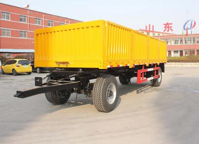 China 24 uur online service Zware volop aanhanger met Fuwa/BPW-as bij bulktransport Te koop