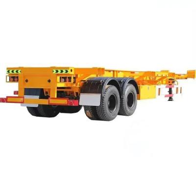 China Steel 3 Axles Full Trailer in 6000-14000*2500-3000*1650mm Size with Steel Material for sale