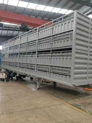 China 40 Tons Animal Carrier Trailer in Made by with Fuwa/BPW Axle 12.5*2.5*3.7m Size for sale