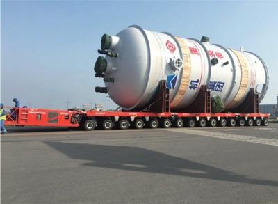 China Robust Spmt Self-Propelled Modular Transporter Trailer for Heavy Construction Machinery for sale