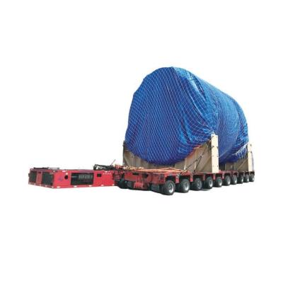 China 2430mm Platform Width Gooseneck Hydraulic Steering Axles Spmt Self-Propelled Heavy Duty Trailer for sale