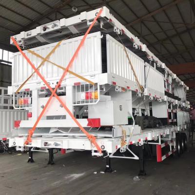 China Customization Vehicle Master Truck Trailer 3/4 Axle Sidewall Fence Cargo Semi Trailer for sale