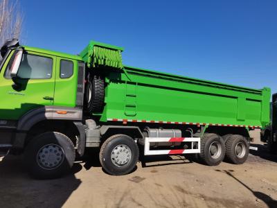 China Transport Truck Sinotruck HOWO 8X4 Dump Truck with Max Speed 75 Km/H and Seats ≤5 for sale