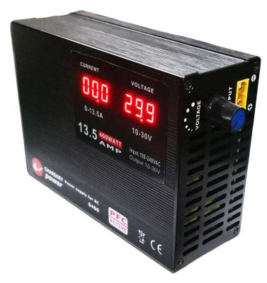 China 30V 400W adjustable voltage current Switching power supply  Low noise SMPS 13.5A 30V for sale